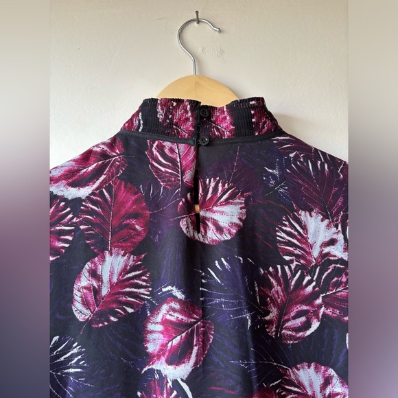 KARL LAGERFELD | Long sleeve mock neck blouse | M - Picture 8 of 9